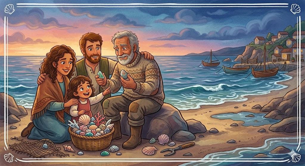 הַיָּם נוֹטֵל בְּשֶׁפַע וְנוֹתֵן בְּשֶׁפַע