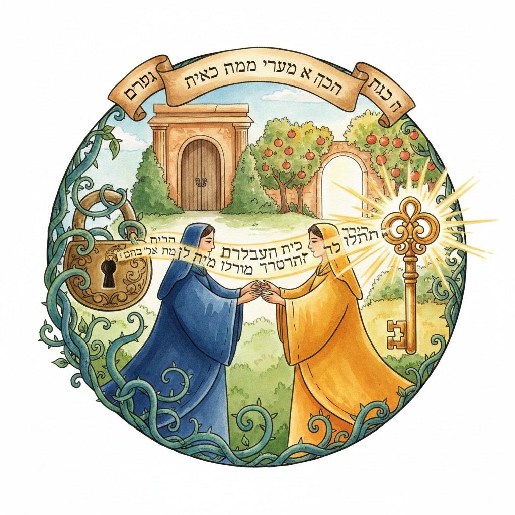Torah Words Need Each Other - What One Closes, the Other Opens