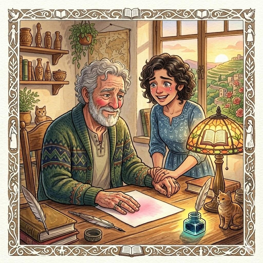 הַנְּיָיר הָיָה מַסְמִיק