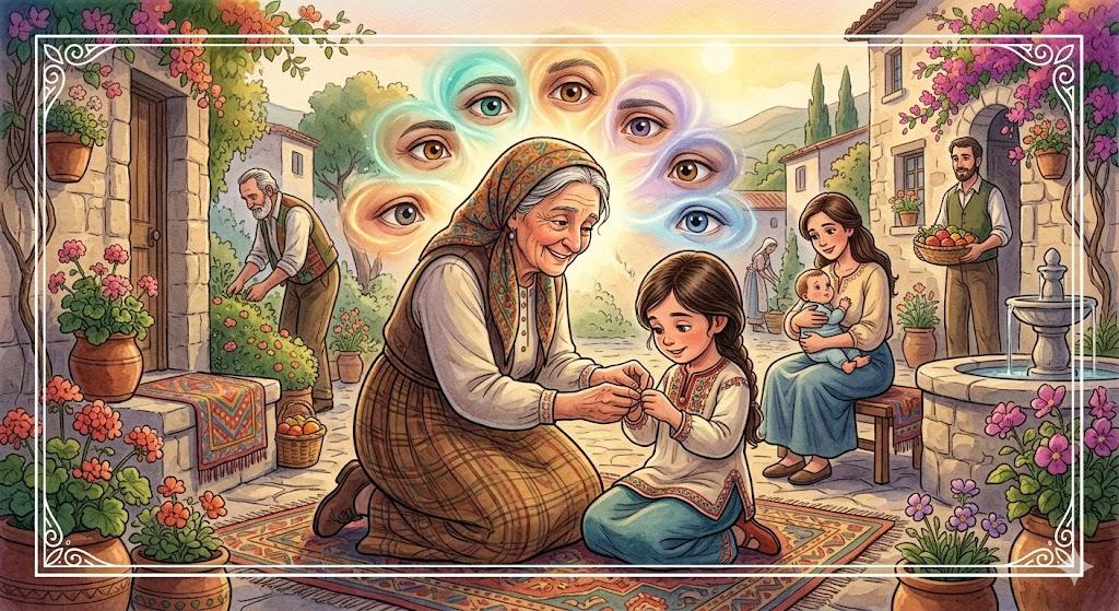 To watch with seven eyes/ to watch carefully