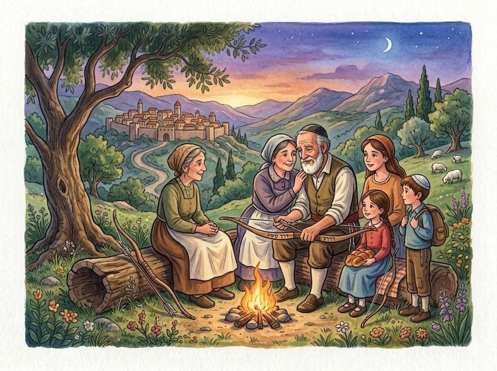 דָּרַךְ קֶשֶׁת, דָּרַךְ קַשְׁתּוֹ