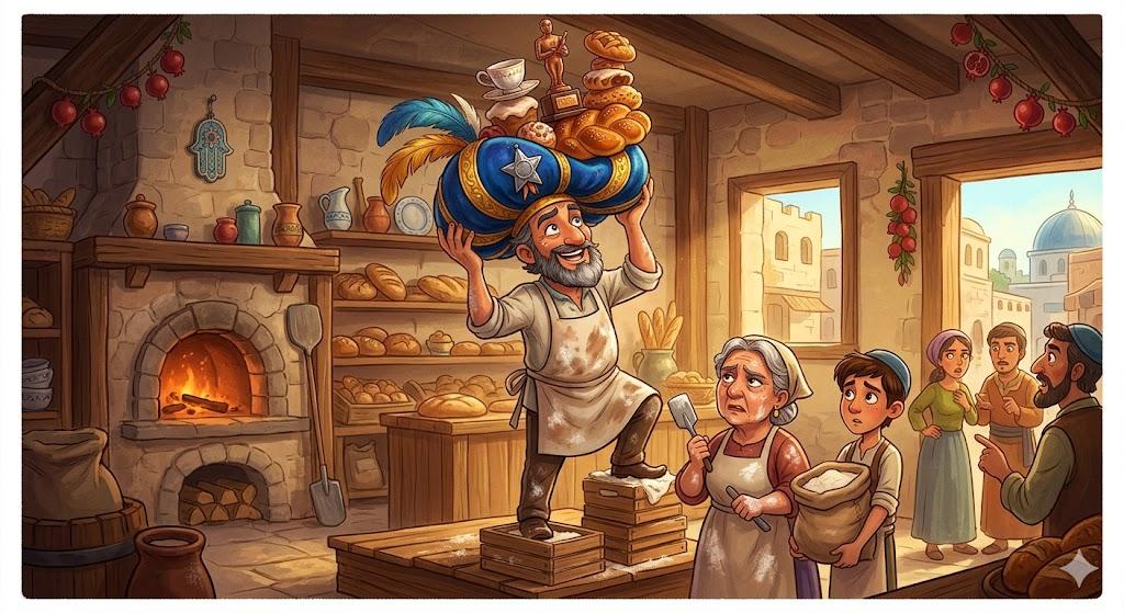 הַשֶּׁתֶן עָלָה לוֹ לָרֹאשׁ