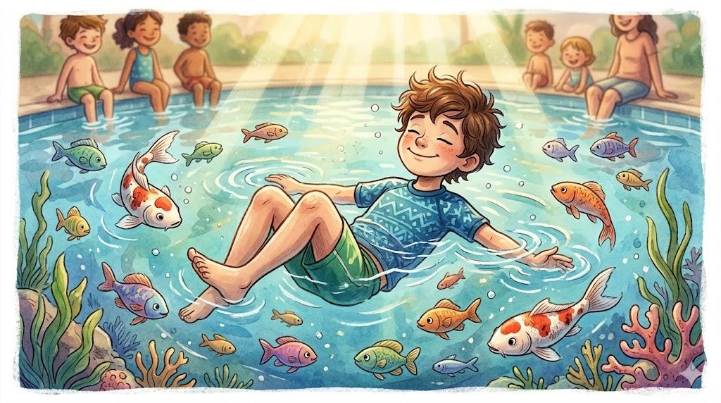 Felt like a fish in water