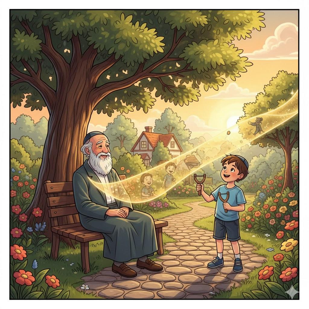Happy are we that our youth has not shamed our old age (that our past was clean)