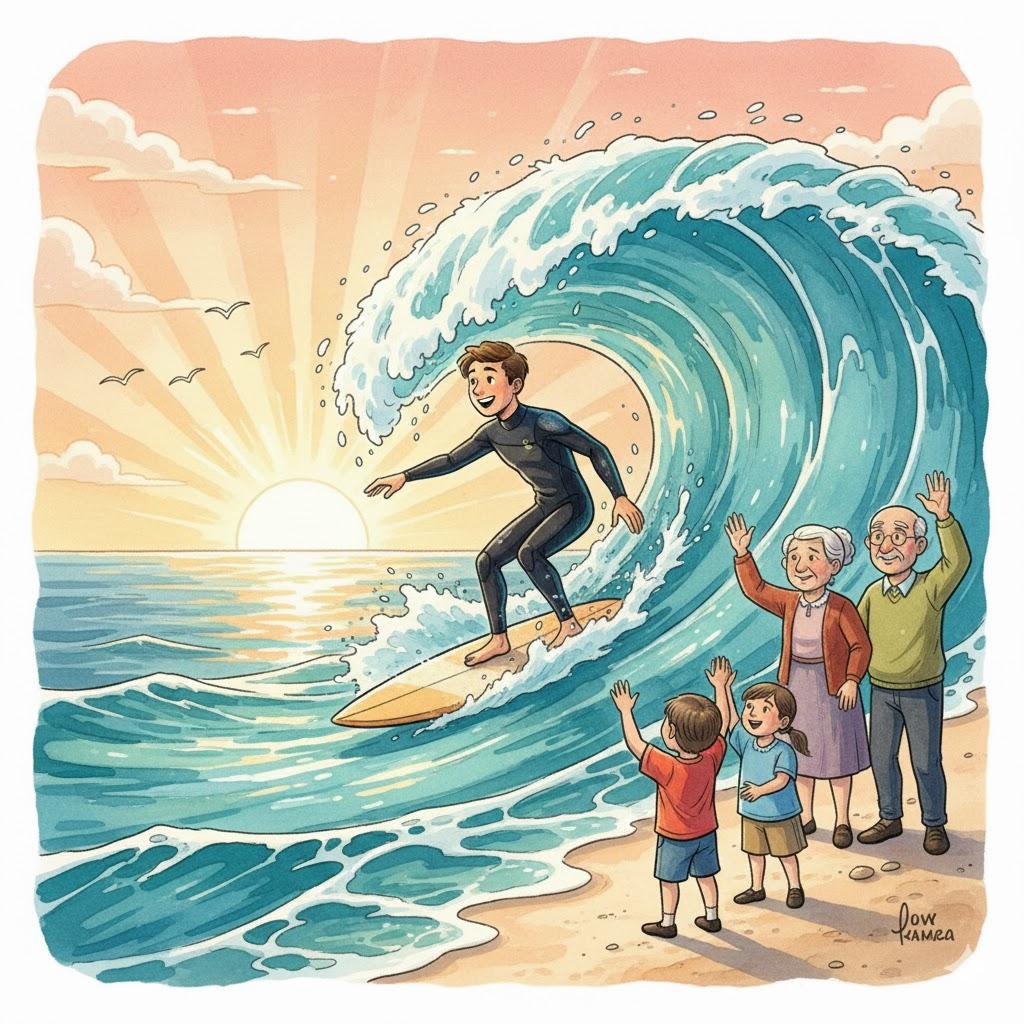 Wave surfer (wave surfing)