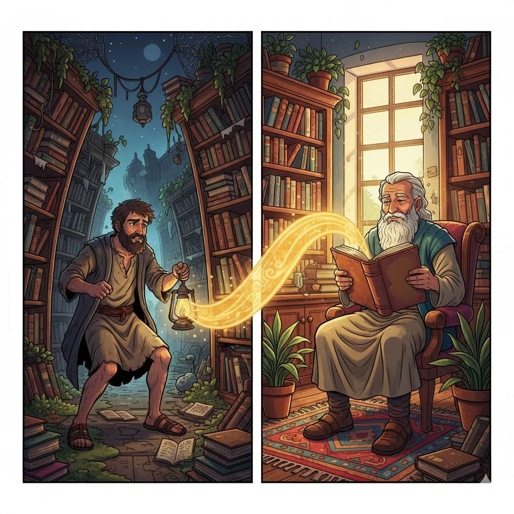 Happy is the man who has found wisdom