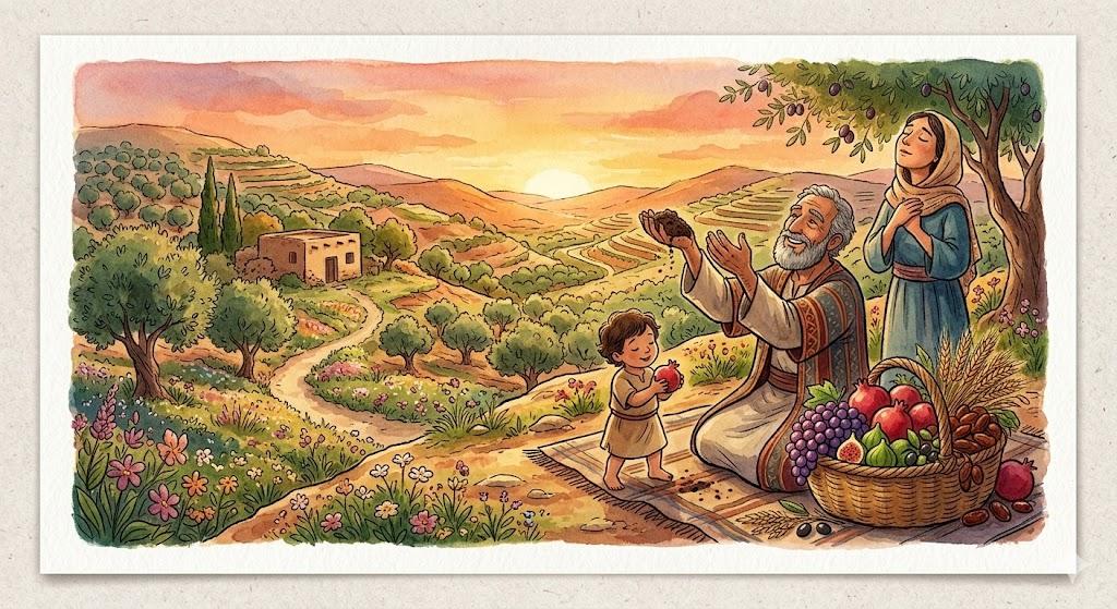 The soil of the earth
