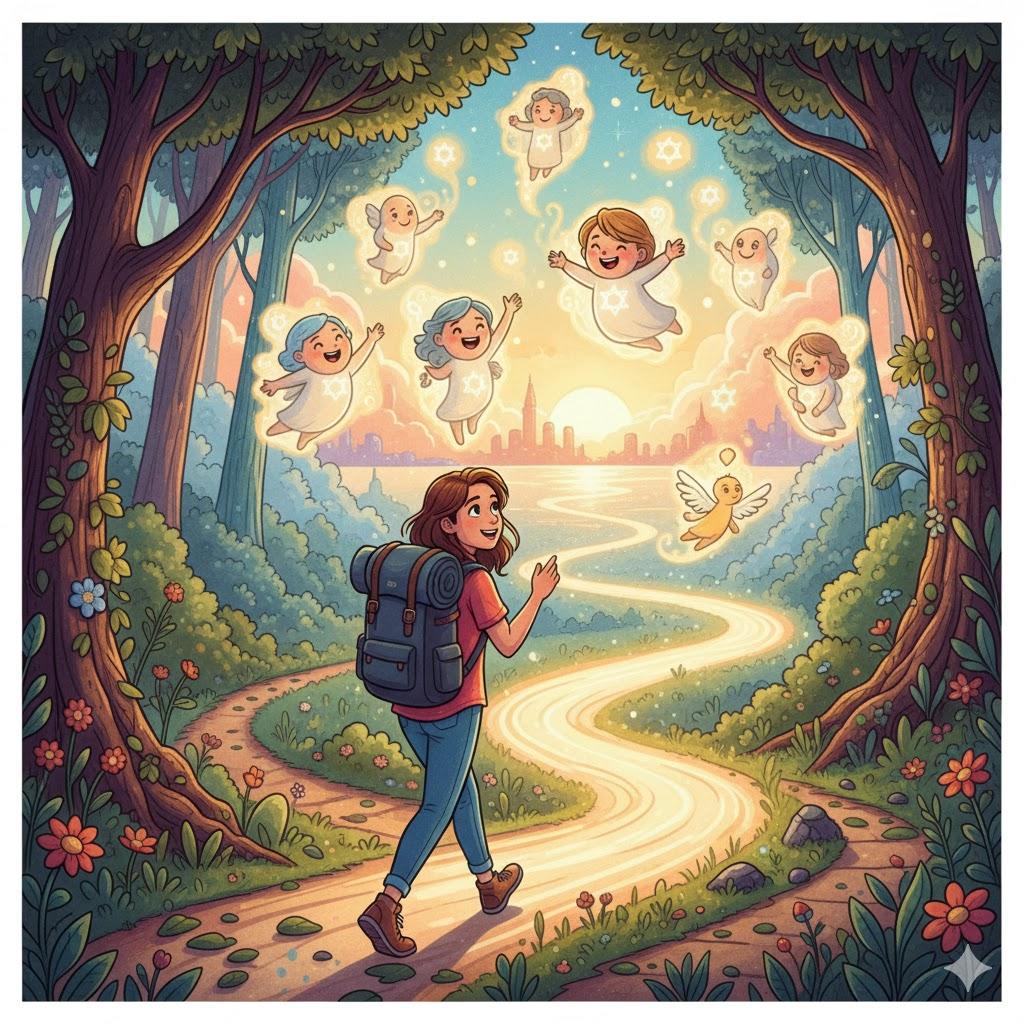 On whatever way a man wants to go, the heavenly powers lead him