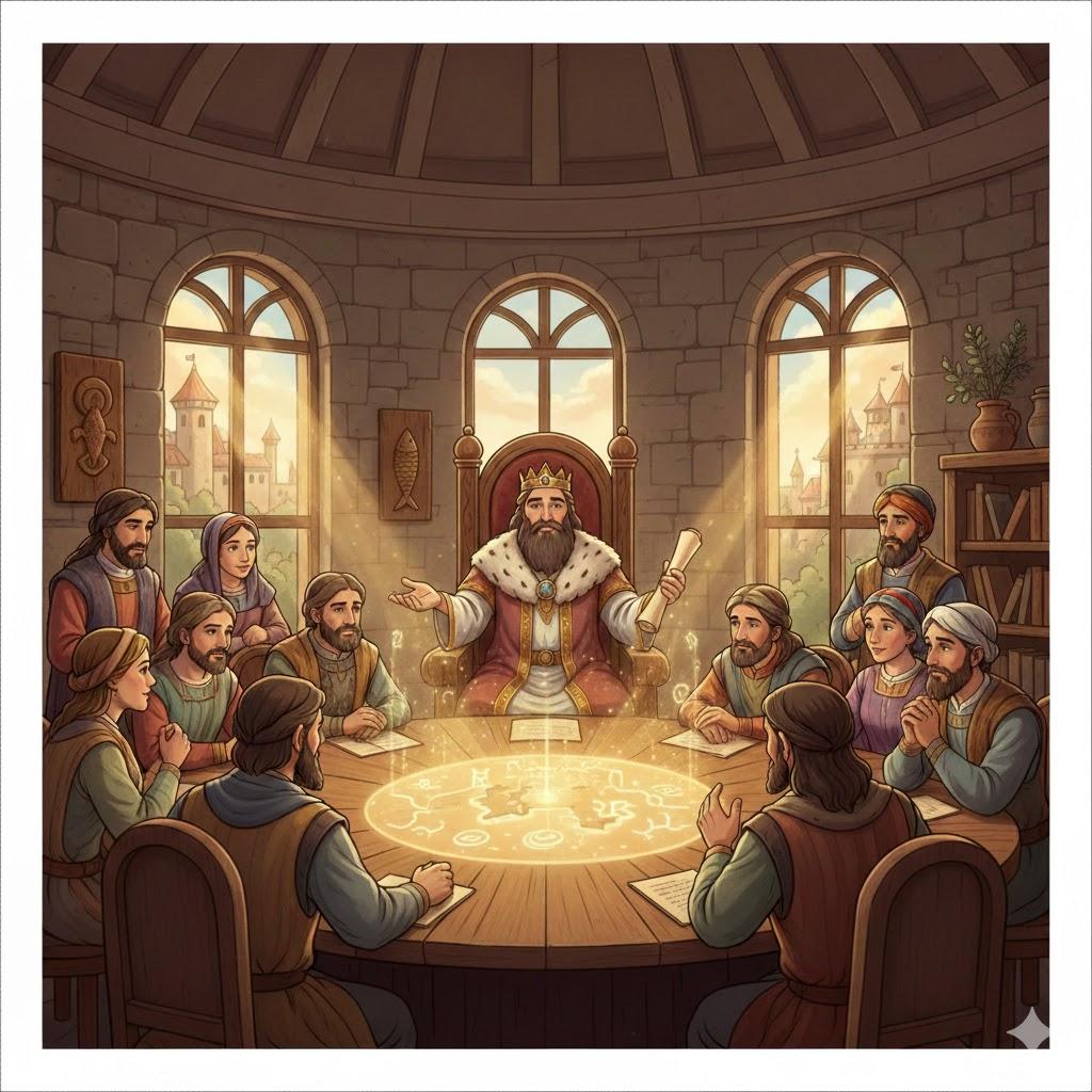 דְּבַר הַמֶּלֶךְ בְּמוֹעַצְתּוֹ