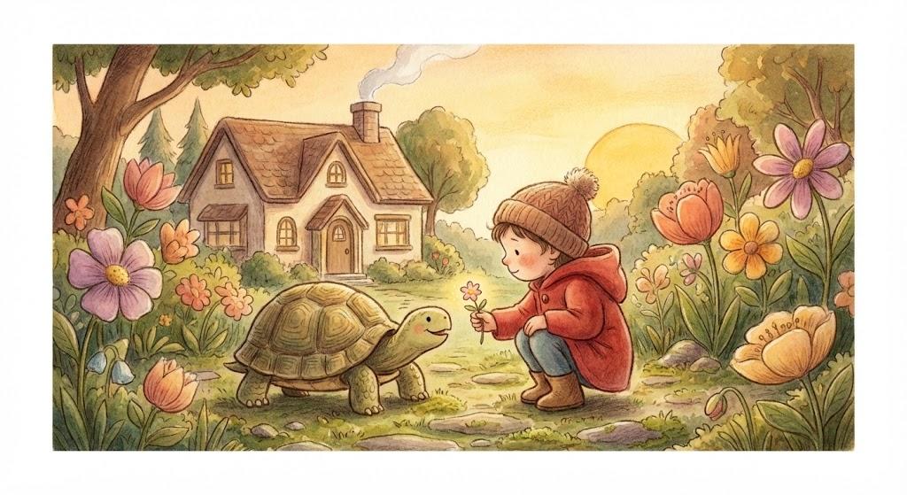 At a snail's pace