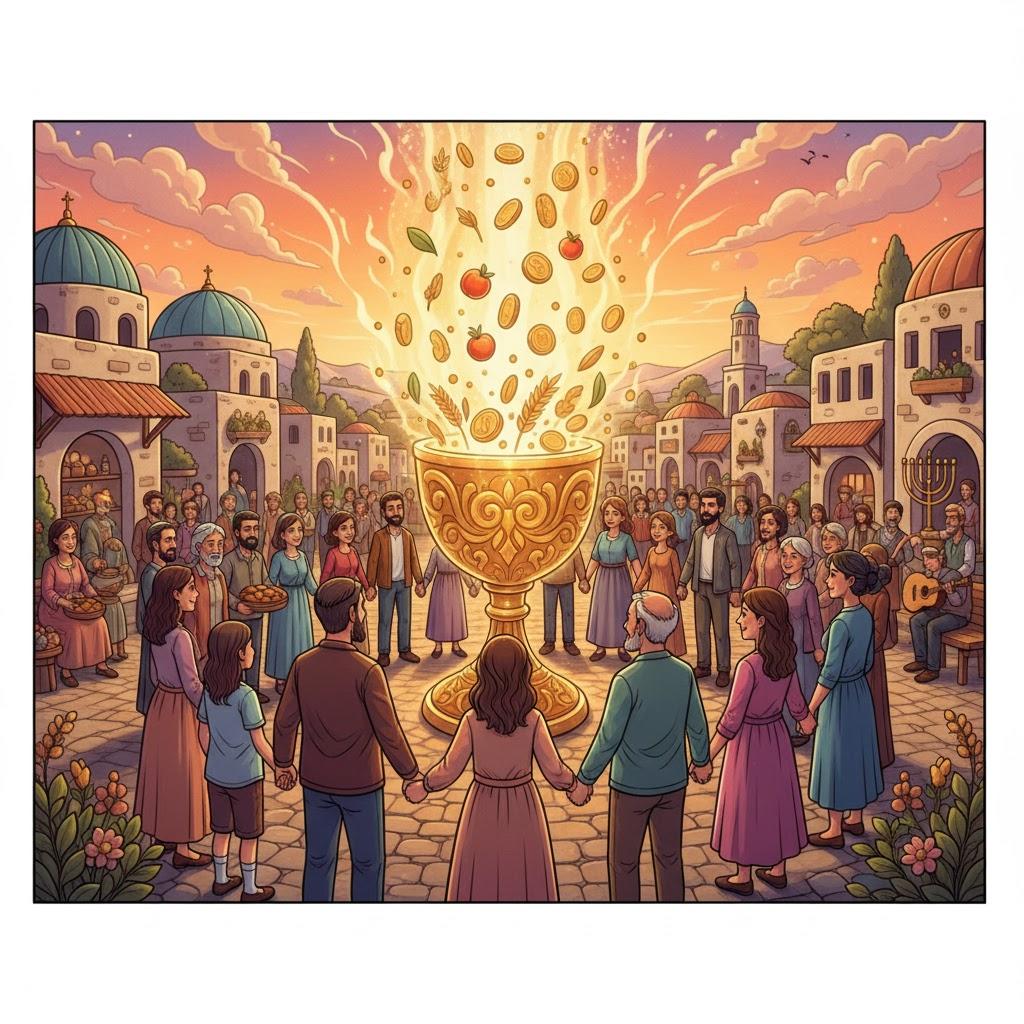 אֵין לְךָ כְּלִי מַחְזִיק בְּרָכָה יוֹתֵר מִן הַשָּׁלוֹם