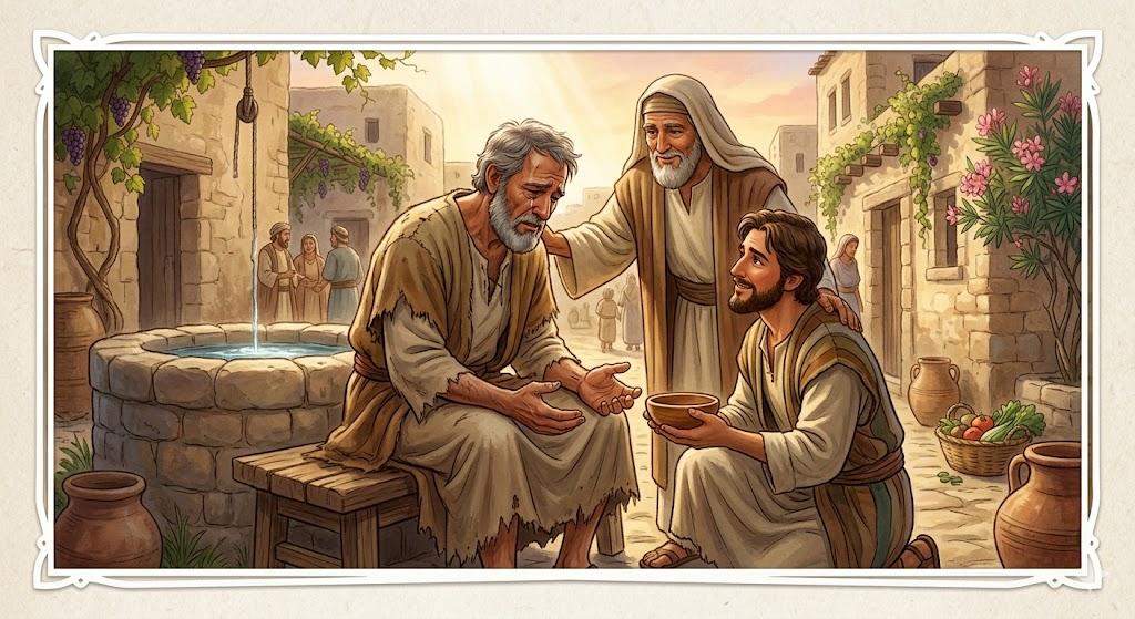 הַמַּעֲלִים עֵינָיו מִן הַצְּדָקָה כְּאִלּוּ עוֹבֵד עֲבוֹדָה זָרָה