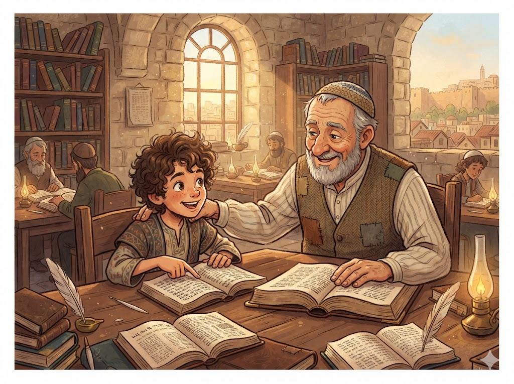 חוֹבֵשׁ בֵּית הַמִּדְרָשׁ, חָבַשׁ סַפְסַל הַלִּמּוּדִים