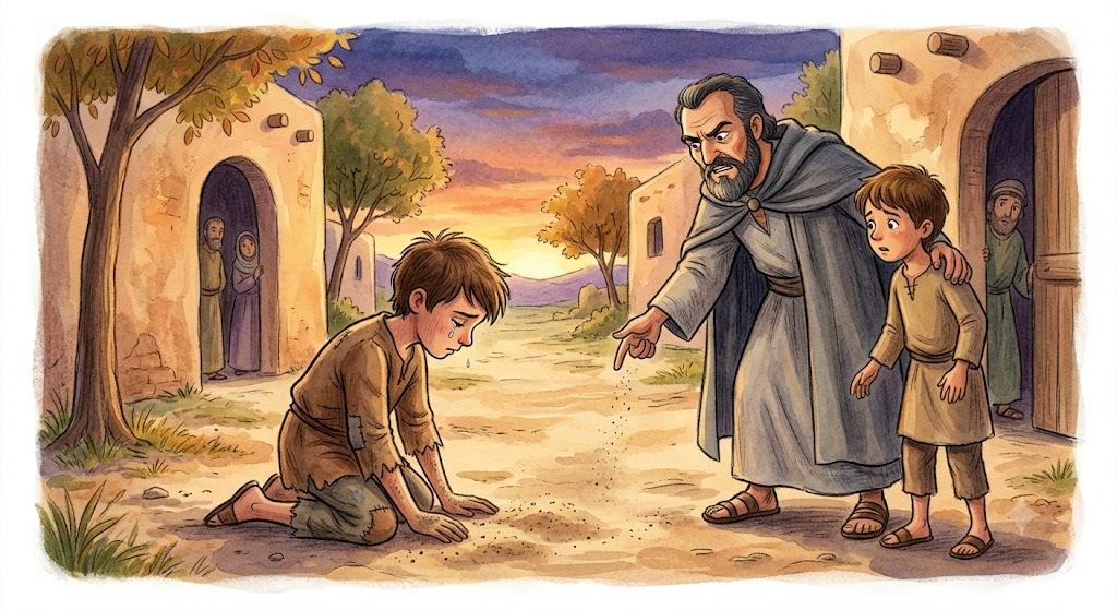 He reduced him to dust.