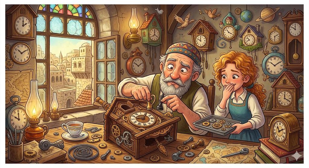 הִשְׁתַּבְּשָׁה דַּעְתּוֹ