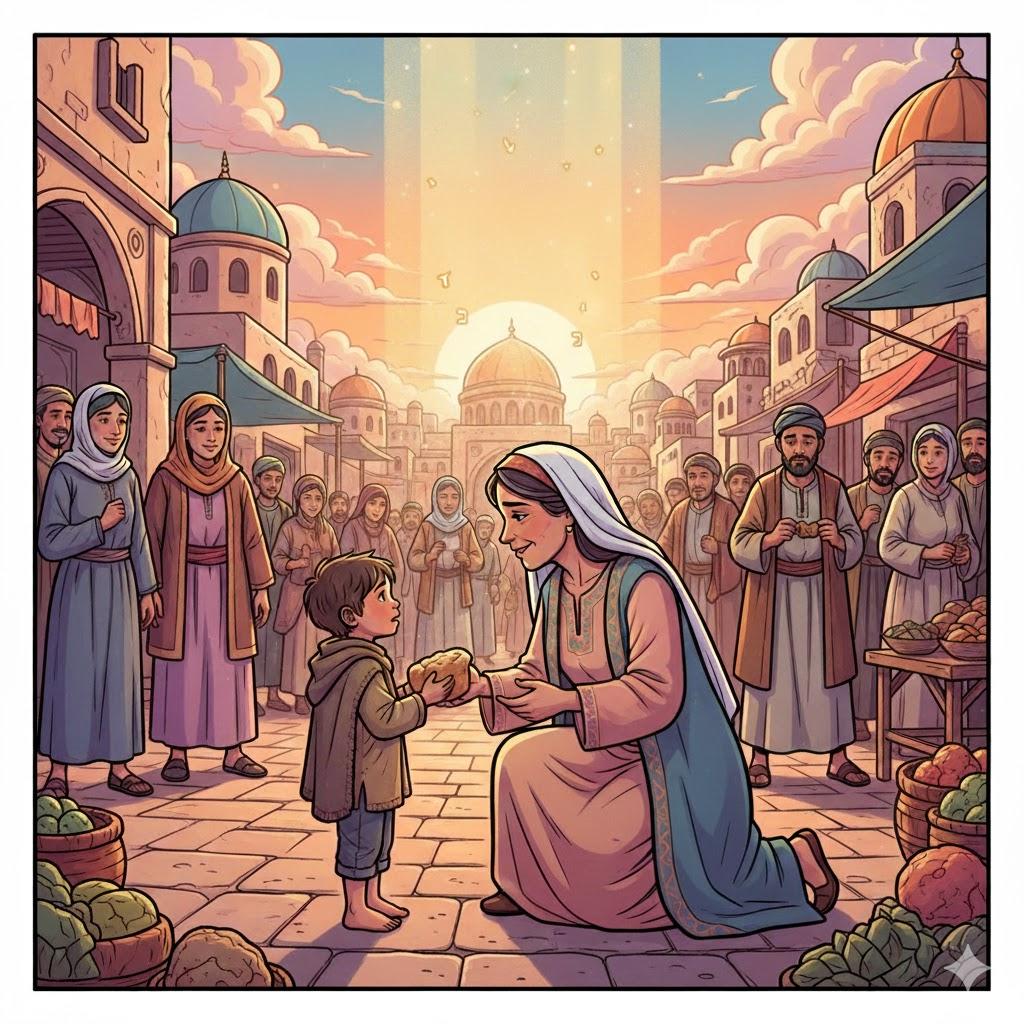 When you are merciful, the Omnipresent will have mercy on you