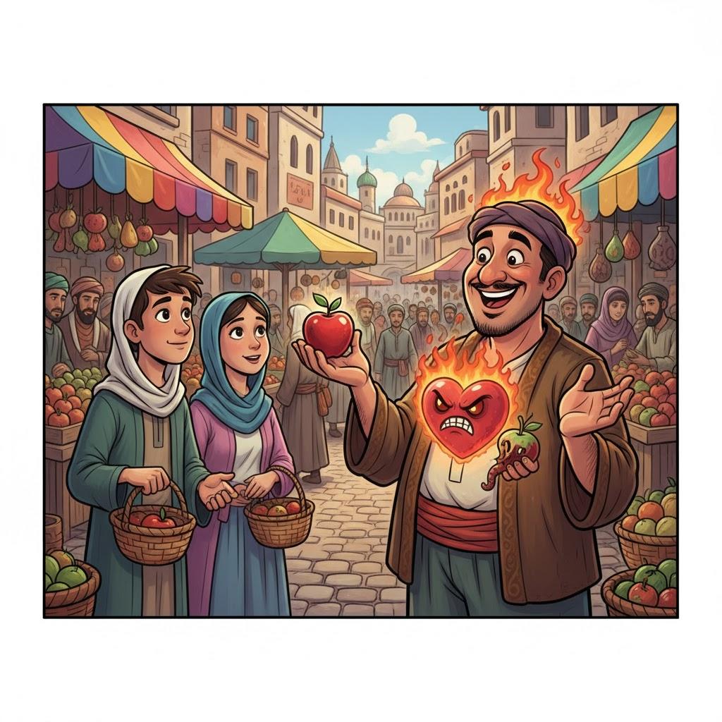 אֵין פִּיו וְלִבּוֹ שָׁוִים