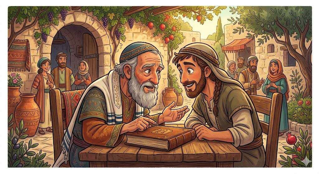 To dispute with him in halachah