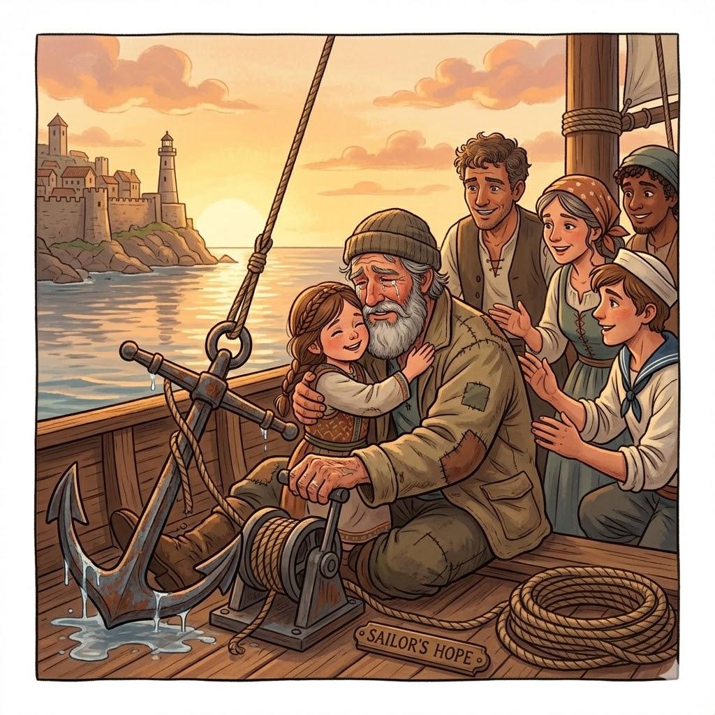 Raise anchor