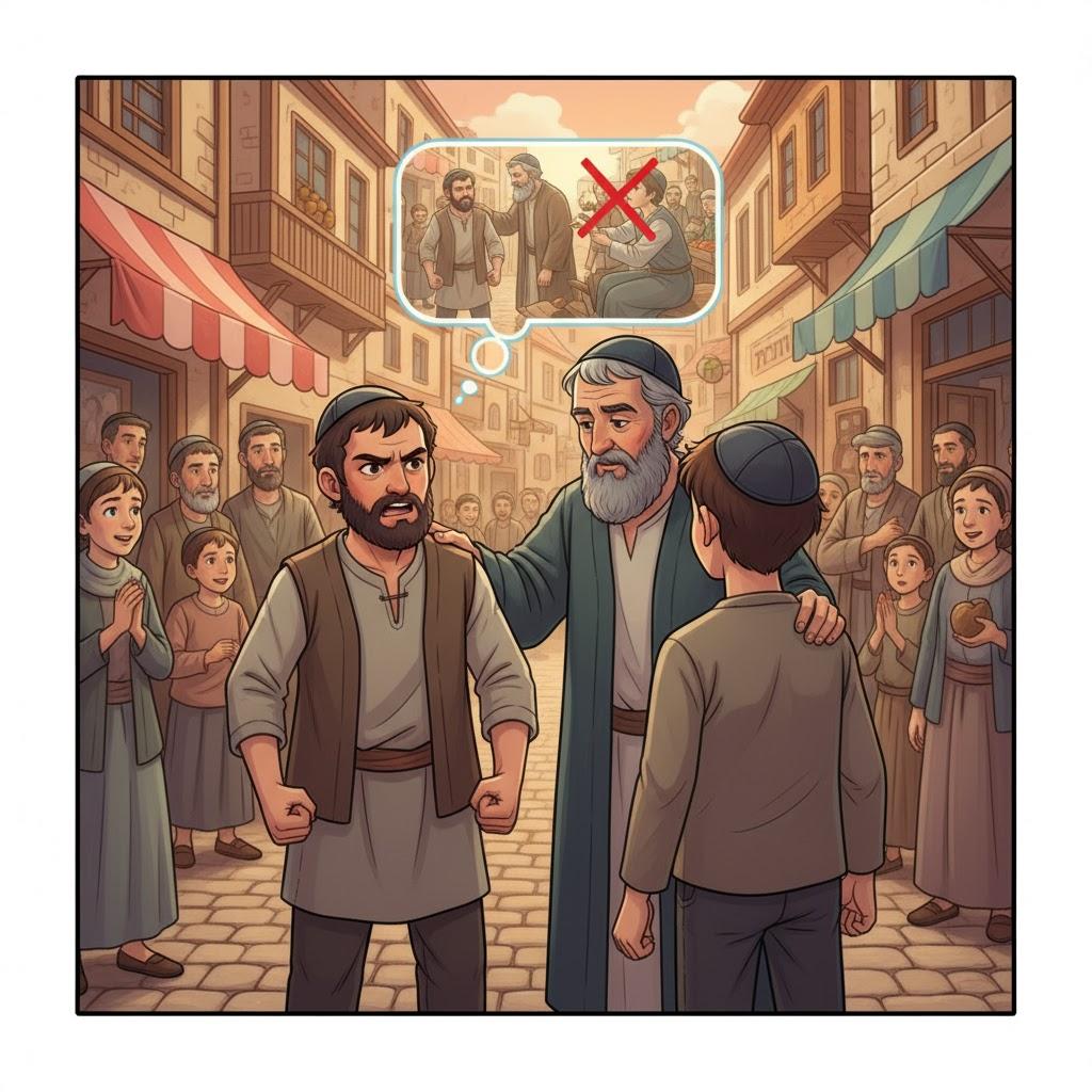 Do not say: 'As he did to me, so will I do to him'
