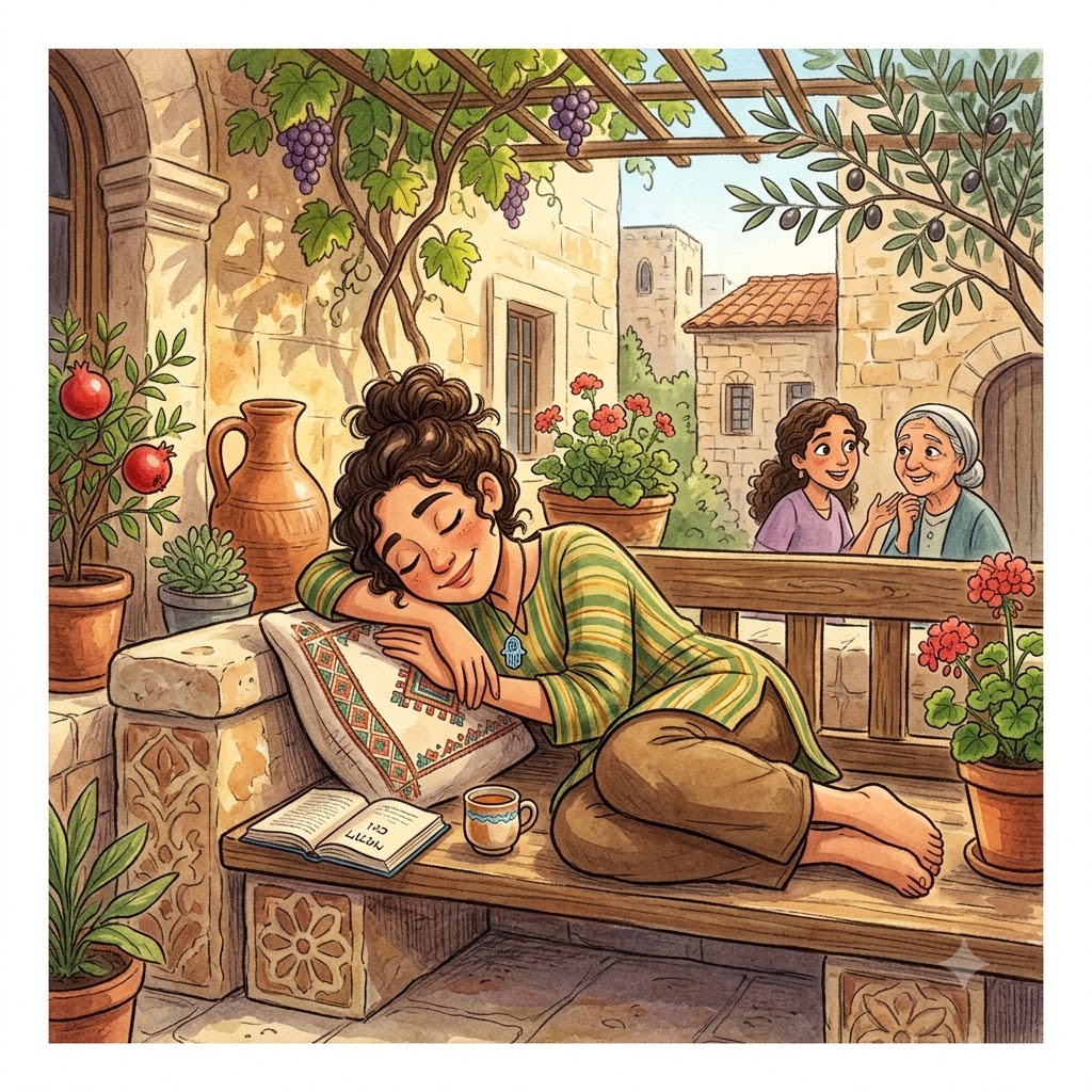 חטף תנומה (חָטַף תְּנוּמָה)