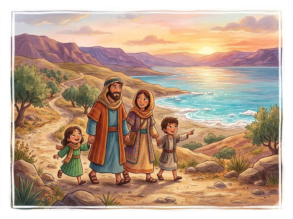 Take them to the Dead Sea/ to destroy it/ take it to the Dead Sea