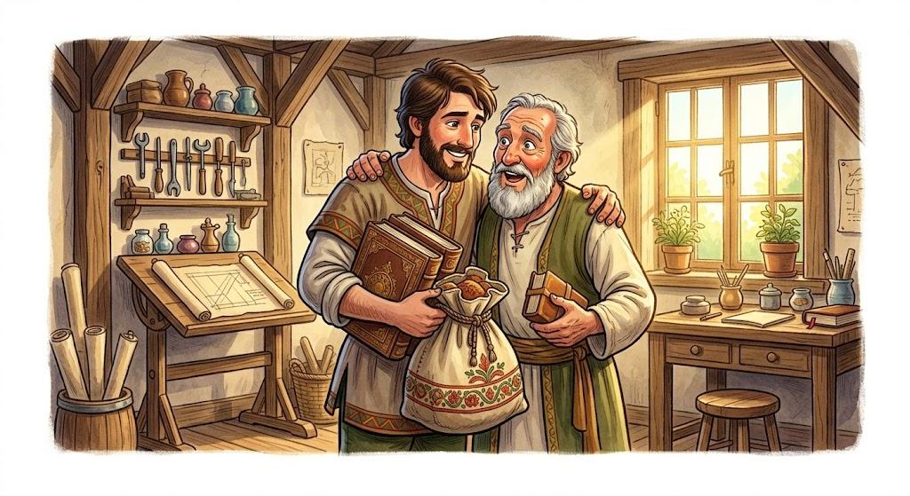 הֶחְזִיר לוֹ מָנָה אַחַת אַפַּיִם