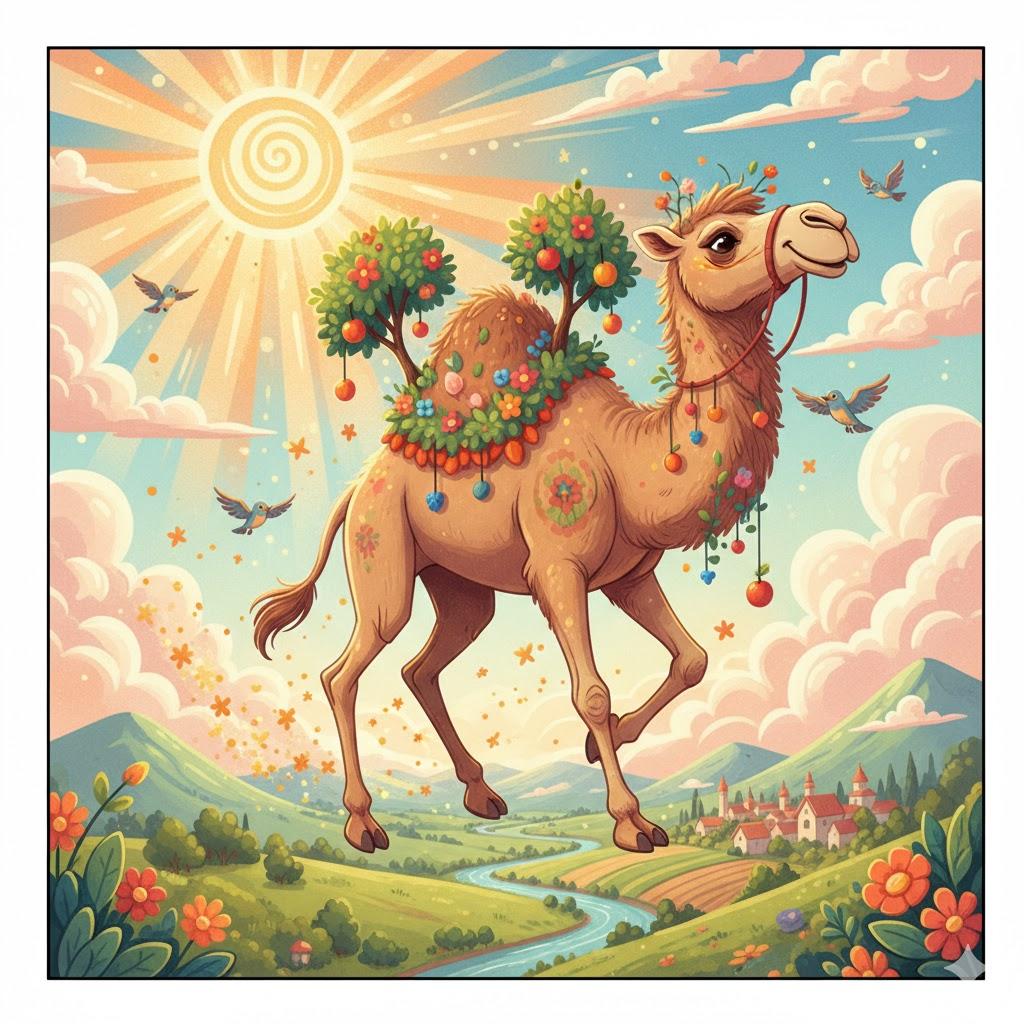 Castles in the air/ a flying camel/ a flying pig/ nonsense