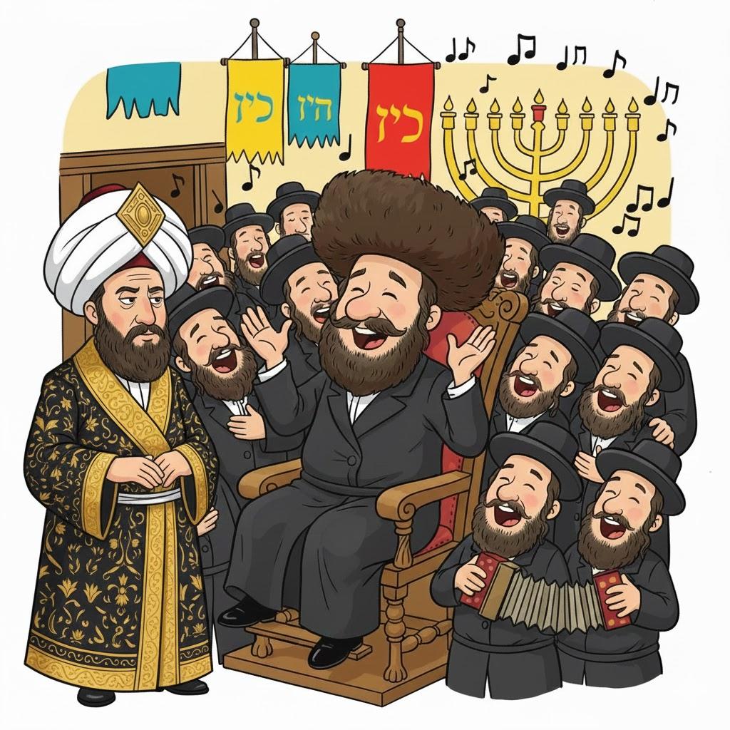 a Rabbi's robe