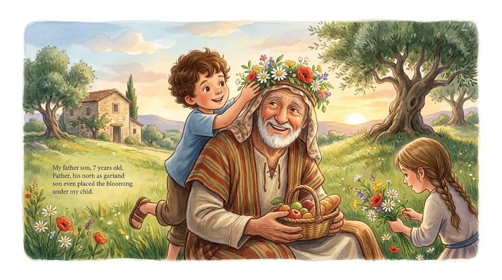 The fathers are a protection th their children and the children to the father